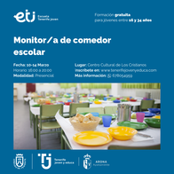 Cursos de Monitor/a de comedor escolar